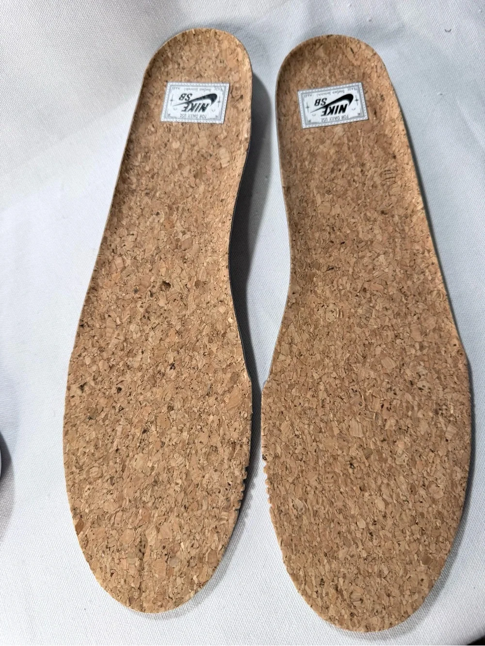 Nike SB Zoom Janoski OG+ Black and White Suede Skate Sneakers with foam and cork